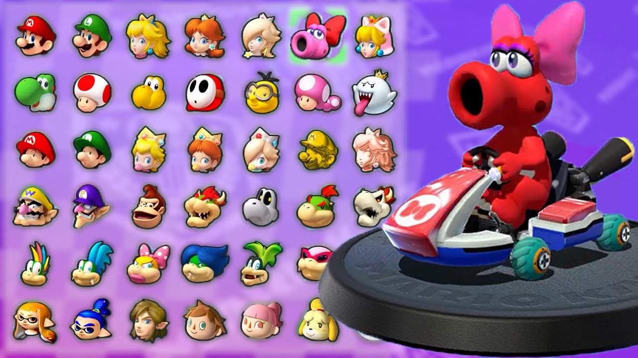 Mario Kart 8 Deluxe - 200cc Fruit Cup Wave 4 DLC (Red Birdo Gameplay)