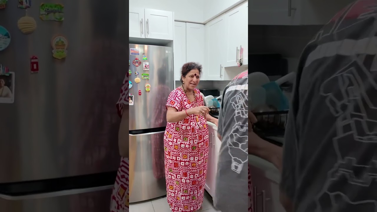 When marathi aai lives in canada 🇨🇦 😂