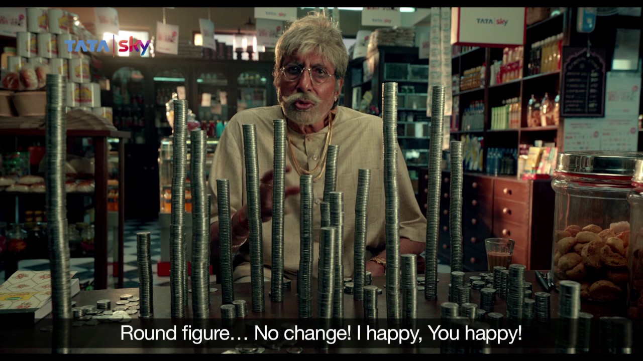 Tata Sky Dhamaka Pack @ ₹199 - Where is all the #1ReChange? | Amitabh Bachchan | Chutta | Hindi