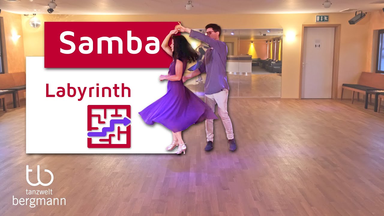 Samba Figur Labyrinth, für Fortgeschrittene (Goldstar)