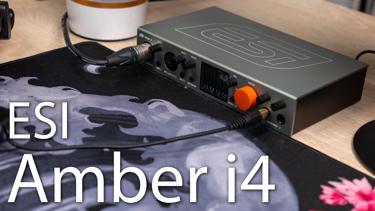 USB-Audio-Interface mit ausgefallenen Monitoring-Optionen - ESI Amber i4 angeschaut