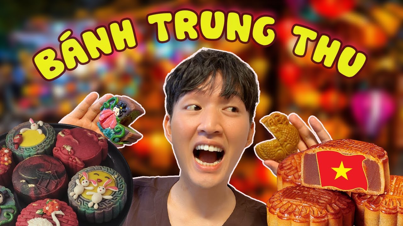 BÁNH DÁT VÀNG, ĐÔNG TRÙNG HẠ THẢO | Mời người Hàn ăn bánh trung thu Việt Nam & cái kết drama