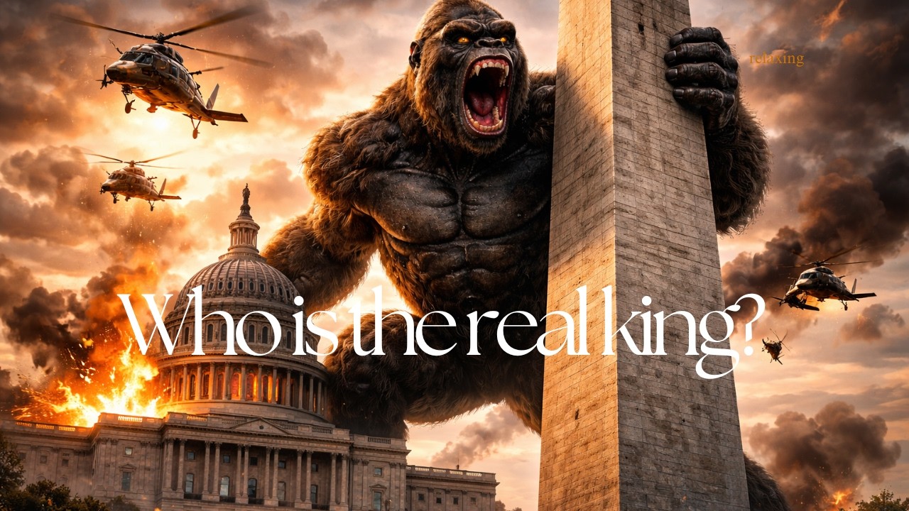 King Kong Unleashed in Washington D C ! US Military Battle & Heroic Rescue 4K CGI Cinematic A Visual