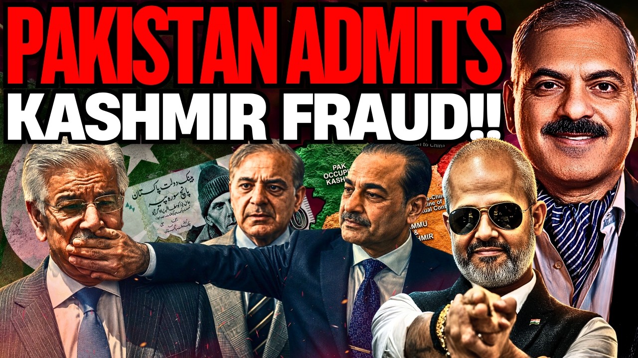 Pakistan's Biggest ADMISSION on KASHMIR, POJK Out of Control, India's Stand I Brig Pandey, Aadi