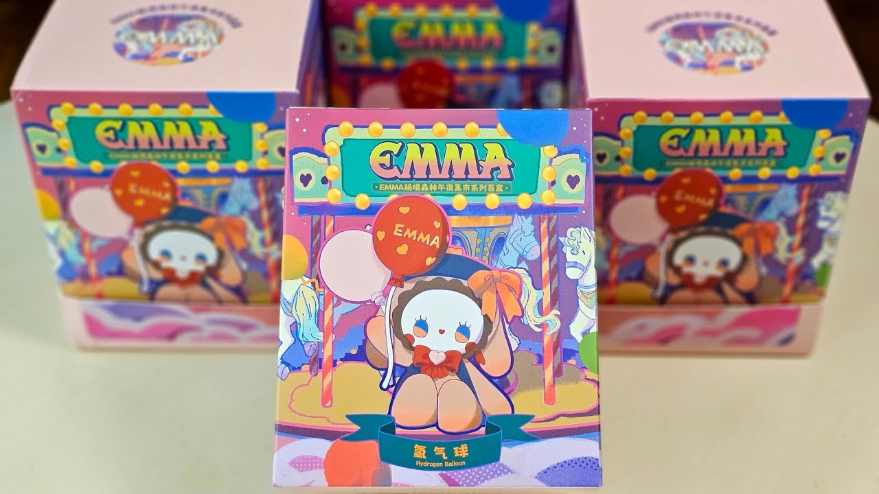 🎡 Lucky Emma Secret Forest Midnight Market, blindbox case!