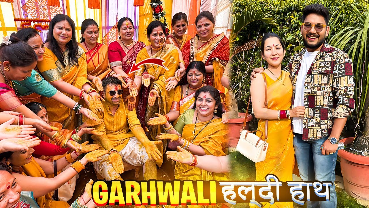 Purani yaadein taza hogayi 😭 Pahadi Haldi Hath | Alka Suyash Aswal
