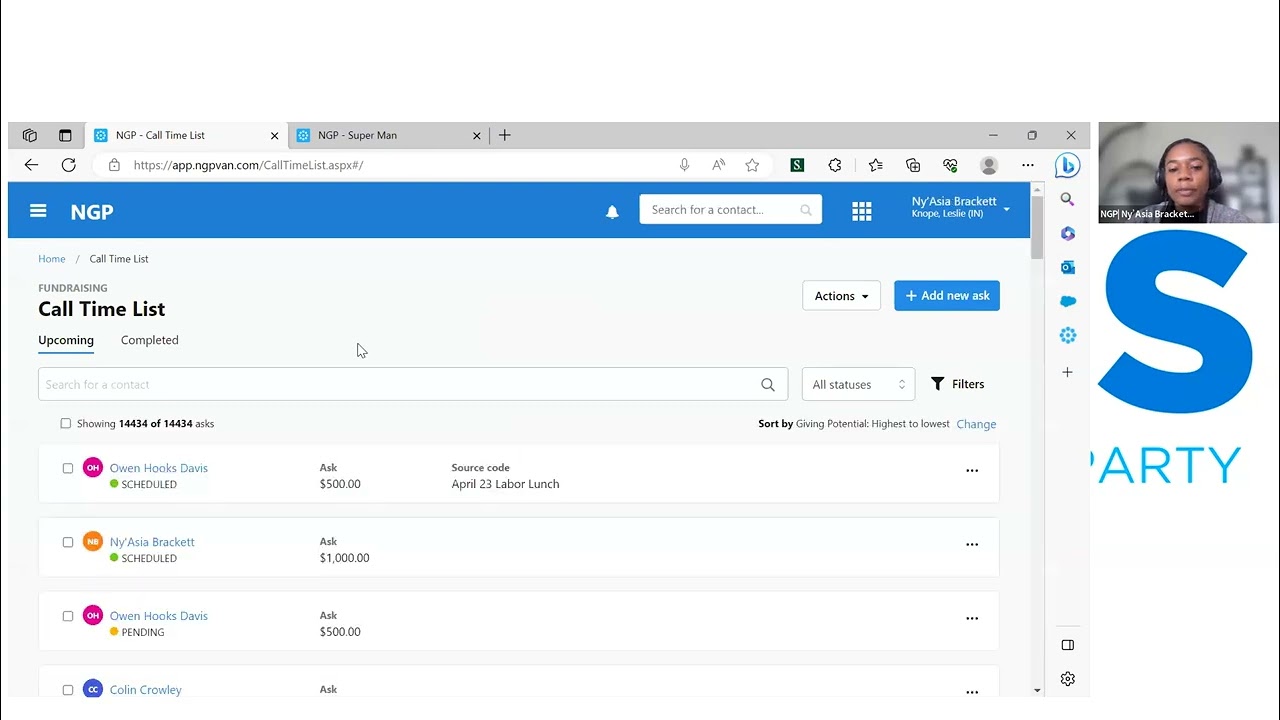 Campaign Resource Webinar Series: NGP Van