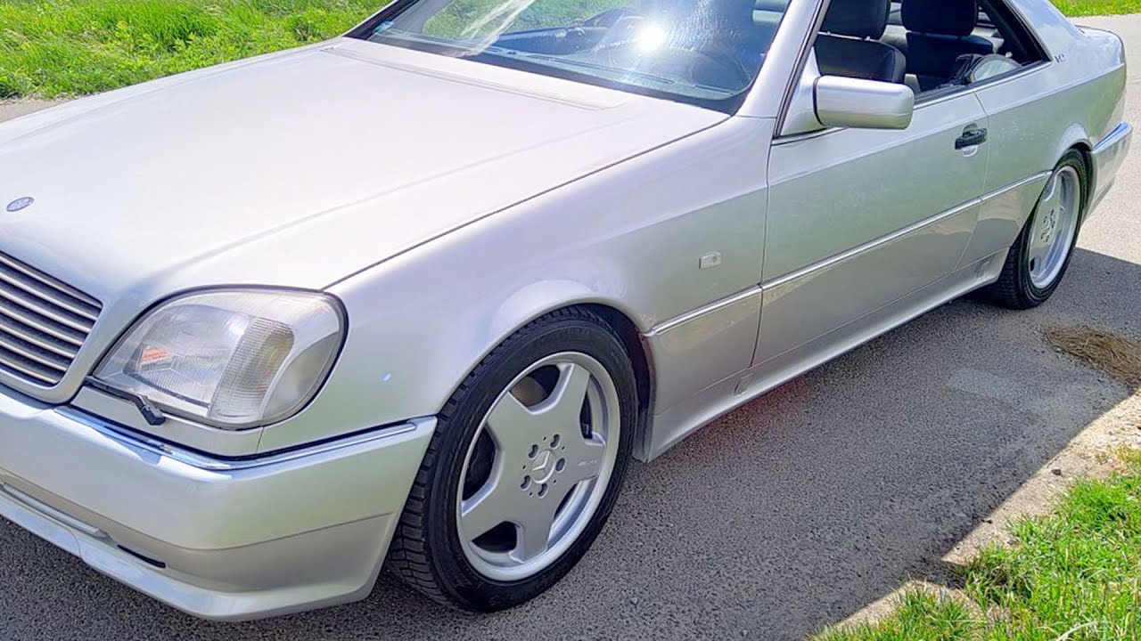 C140 Mercedes-Benz S 600 Coupe AMG Body Kit M120 V12 engine, 1994