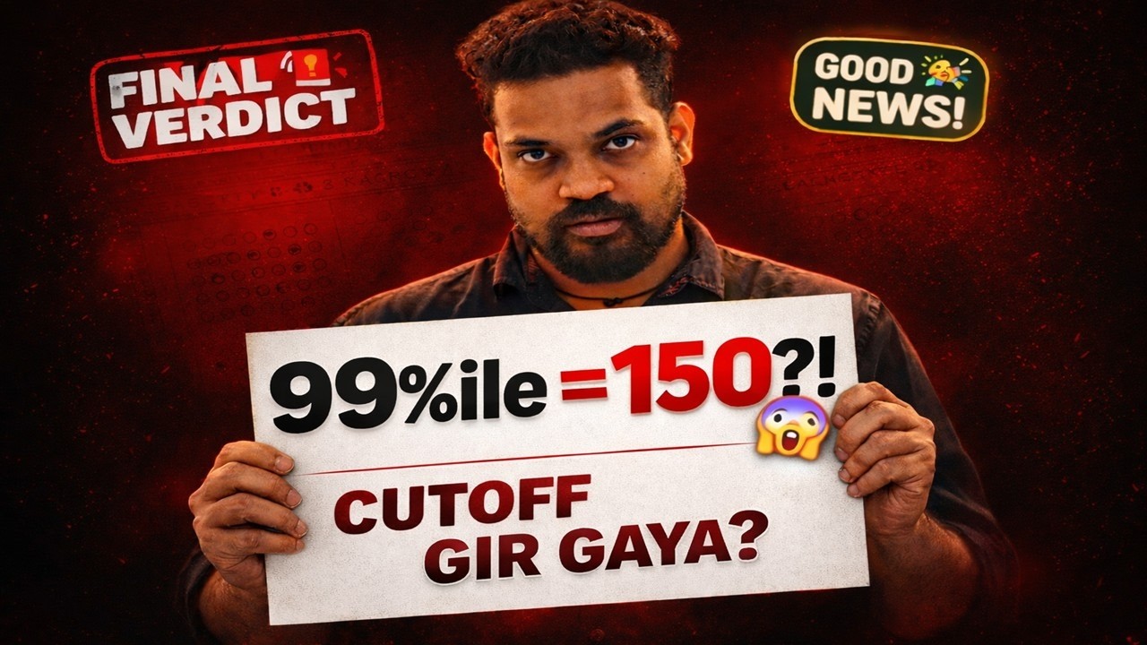 FINAL VERDICT: JEE Main 2026 Cutoff 🔥 | 99%ile at 150 Marks? | Cutoff of Cutoffs