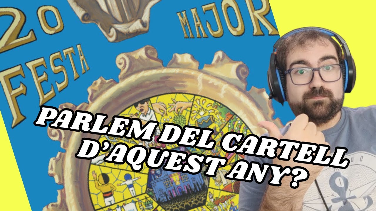 ANÀLISI DEL CARTELL DE LA FESTA MAJOR DE VILANOVA I LA GELTRÚ 2025 | Té molt més del que sembla...