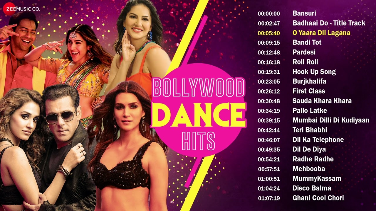 Bollywood Dance Hits - Full Album | Bansuri, First Class, Pardesi, Burjkhalifa, Hook Up Song & More