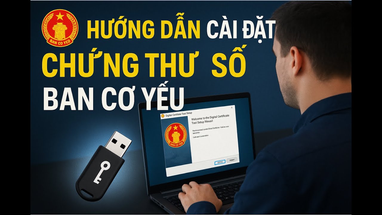 HƯỚNG DẪN CÀI ĐẶT USB TOKEN -  CHỨNG THƯ SỐ BAN CƠ YẾU [BIT4ID]