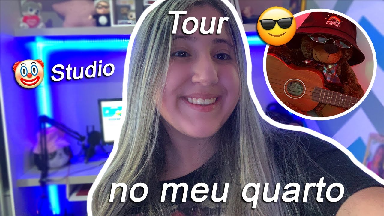 Tour pelo meu quarto novo!