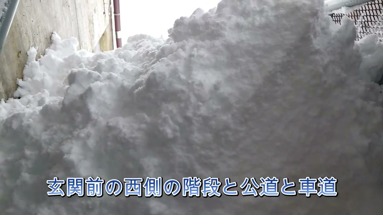 2026年2月1日(日 )自然融雪屋根