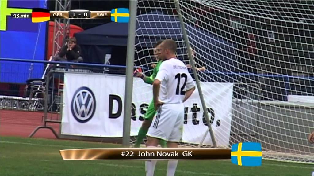 EuroDeaf 2015 Er&ouml;ffnungspiel Deutschland vs  Schweden (kompakt)