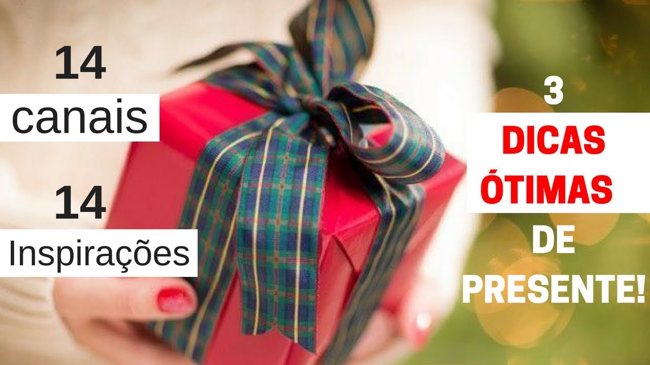 NATAL PRESENTE PARA O NAMORADO E MARIDO - COLABORA&Ccedil;&Atilde;O 14 CANAIS
