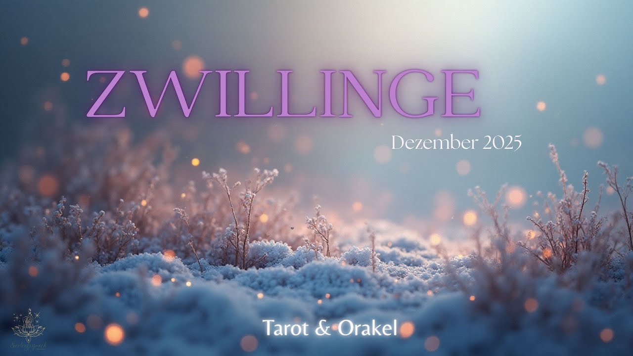 Zwillinge ♊️ Dezember 2025 ✨Tarot & Orakel