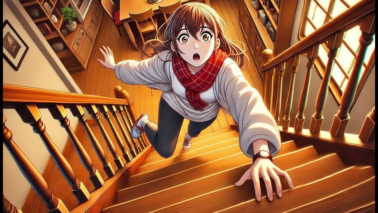 Me empujó por las escaleras por mi hermana, ahora entra en pánico porque no la recuerdo
