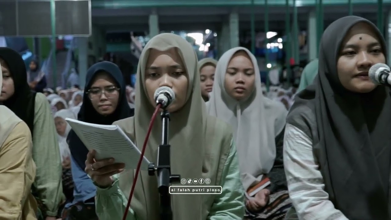 QOLBI SAJAD - قلبي سجد || RUTINITAS JUM'AT PAGI NASYID AL FALAH PUTRI