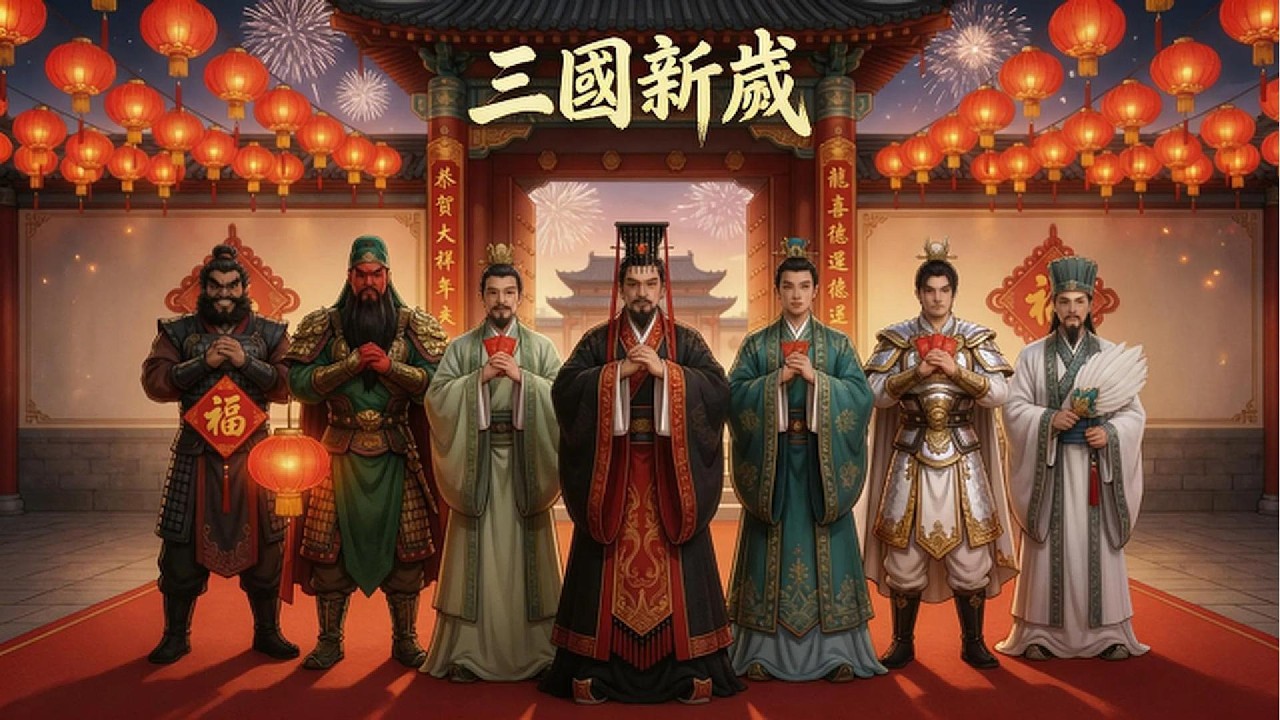 《三國新歲》三國新年主題曲｜亂世團圓｜Regan Oba Music【動態歌詞】