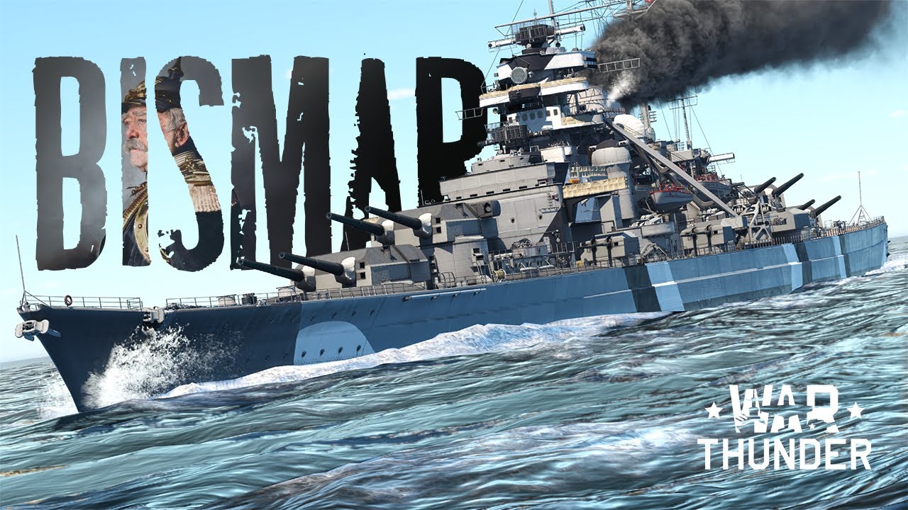 ...Bismarck in motion...⚡в War Thunder