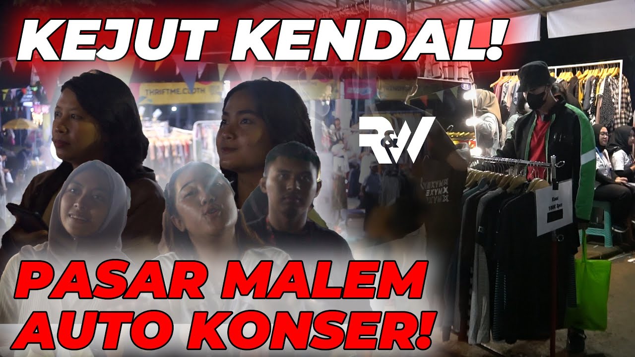 NYAMAR DI PASAR MALEM.. MENDADAK JADI ACARA KONSER ‼️