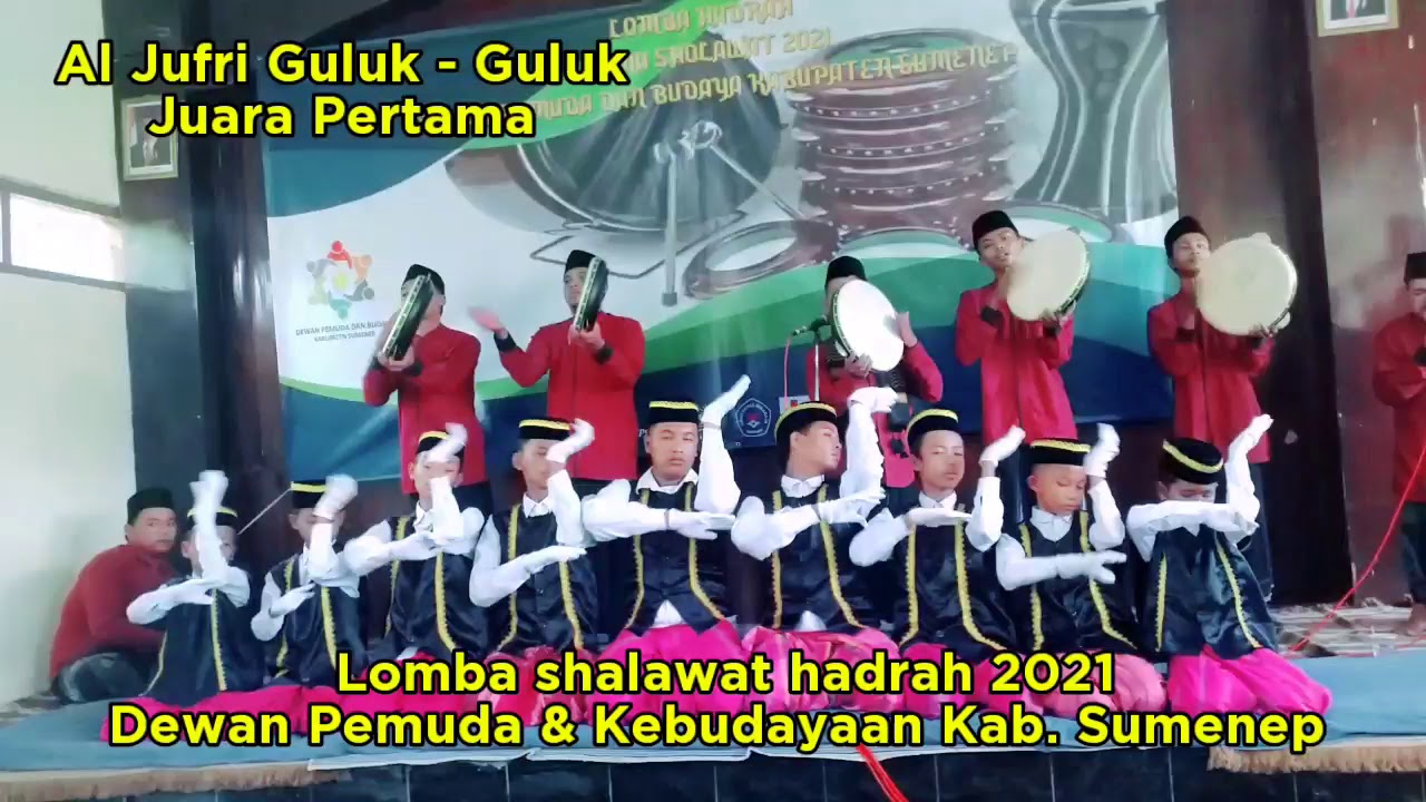 JUARA 1 LOMBA HADRAH KLASIK DINAS PEMUDA DAN KEBUDAYAAN SUMENEP