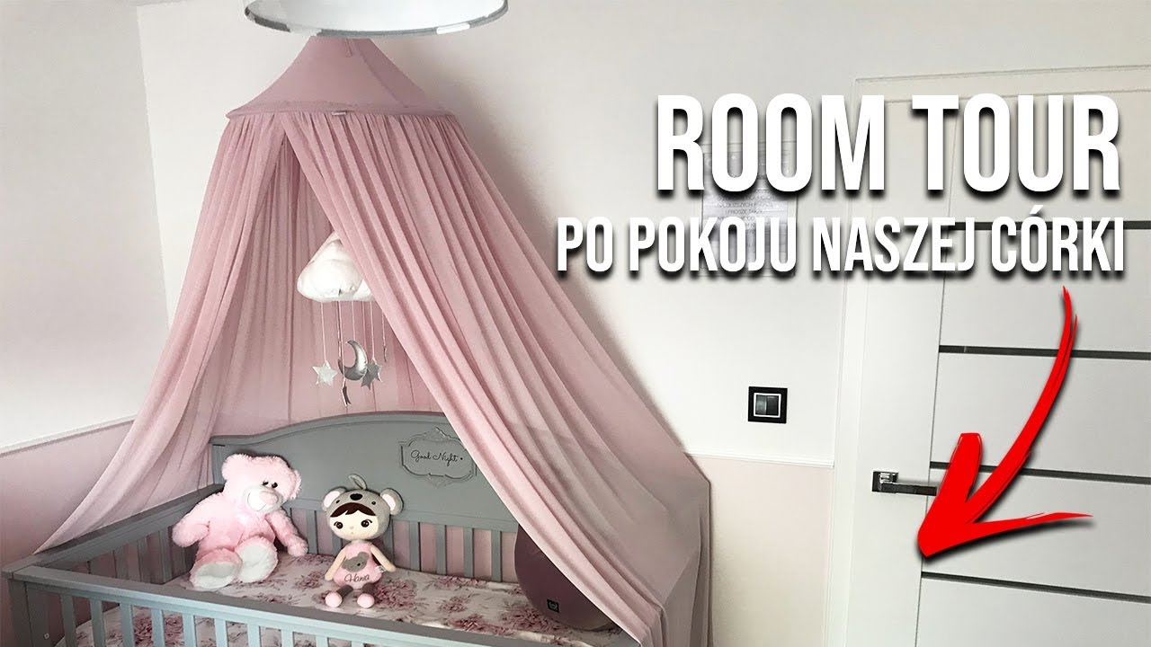 ROOM TOUR PO POKOJU NASZEJ C&Oacute;RKI HANECZKI! *pok&oacute;j niemowlaka