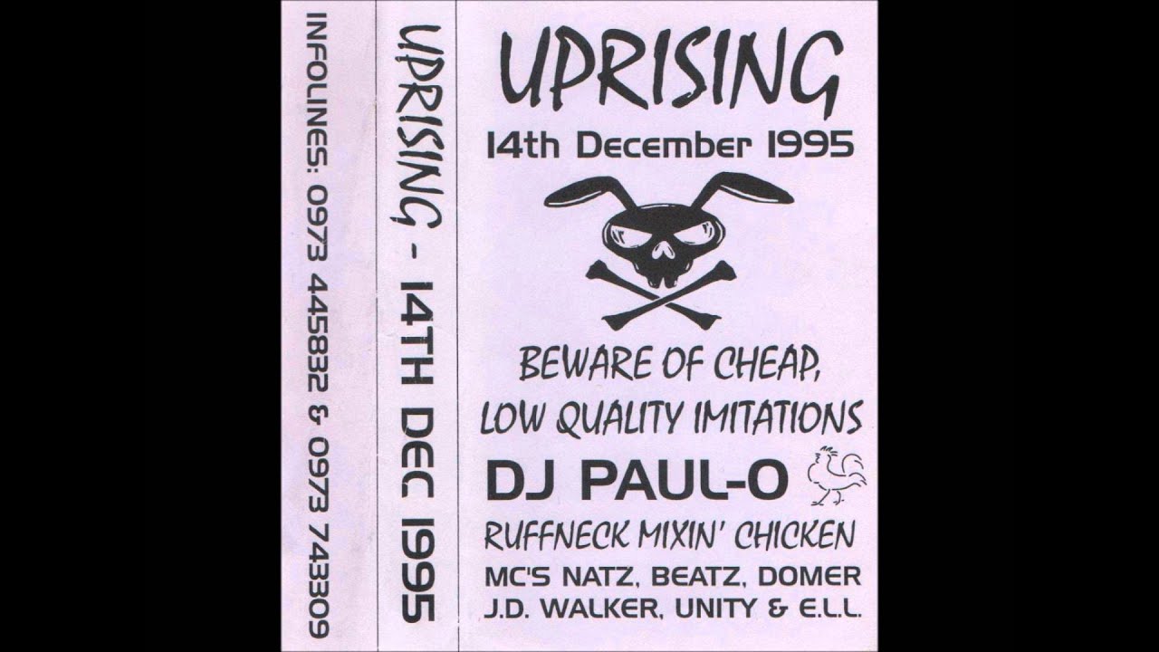 Paul-O @ Uprising - 14th December 1995 - VIBETRIBE