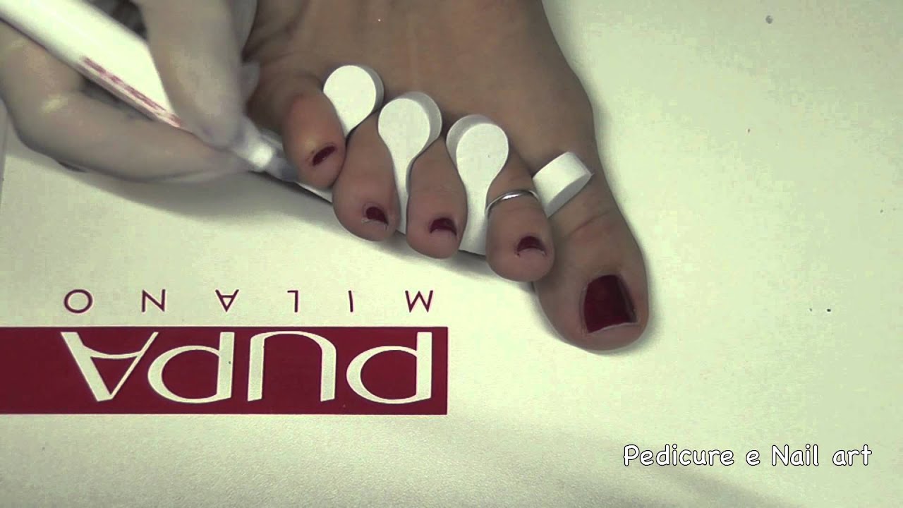 Tutorial Nail Art per le unghie dei piedi | Madda.fashion per PUPA NAIL ACADEMY