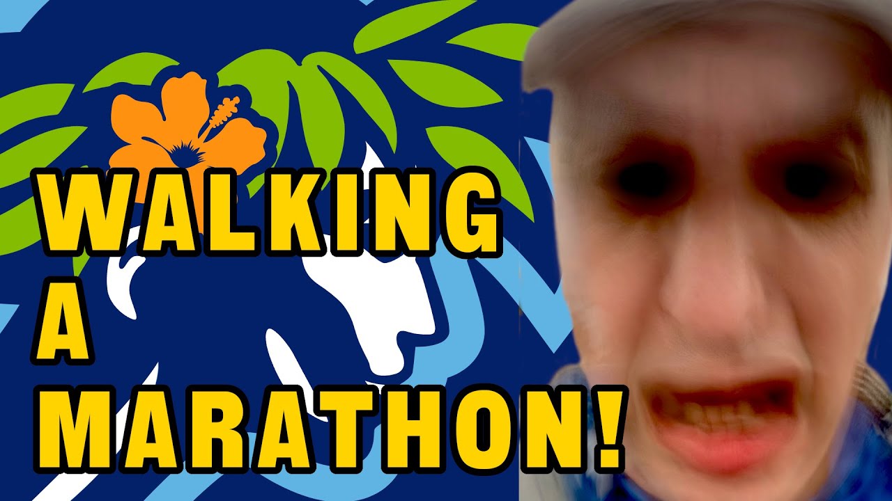 The Honolulu Marathon 2023 #mrbeast made me walk it! (Not)