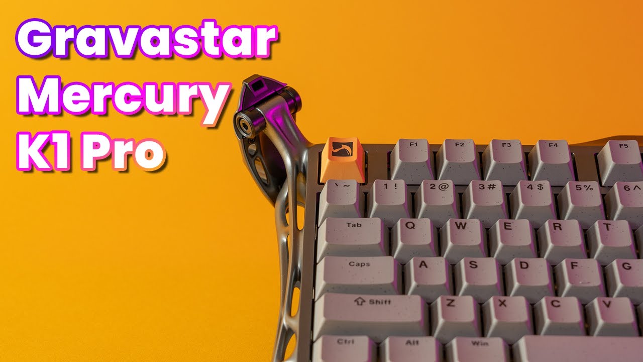 Mercury K1 Pro Mechanical Keyboard is the weirdest board I've reviewed to date - and I love it!