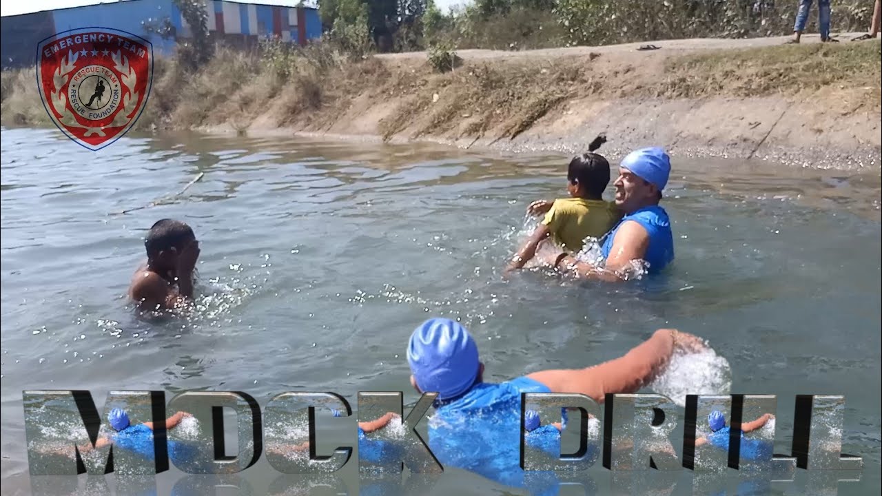 water rescue mock drill ll Life Saving ll #cannel