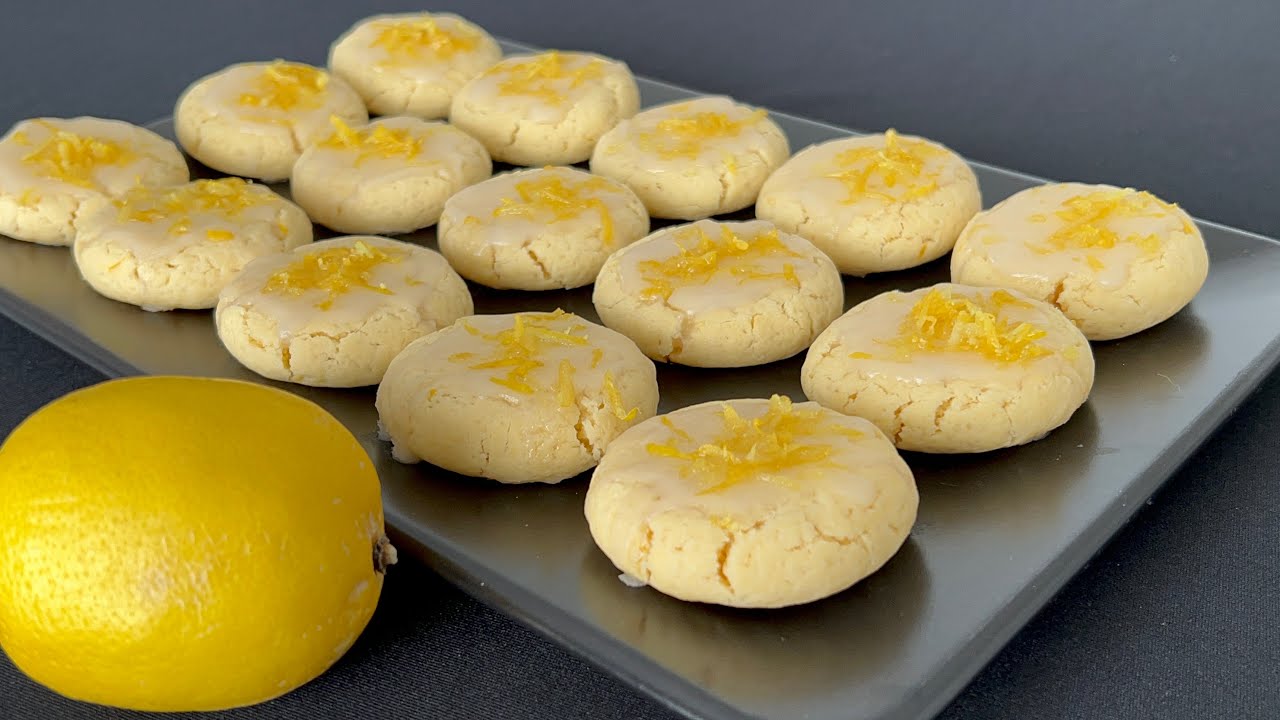 İDDİA EDİYORUM BU KURABİYEYE BAYILACAKSINIZ❗️YEDİĞİM EN GÜZEL LİMONLU KURABİYEYDİ 💯👌