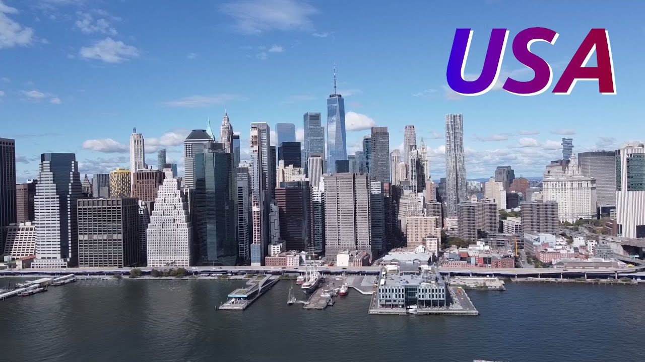 San Francisco, New York, USA parks and canyons | Drone