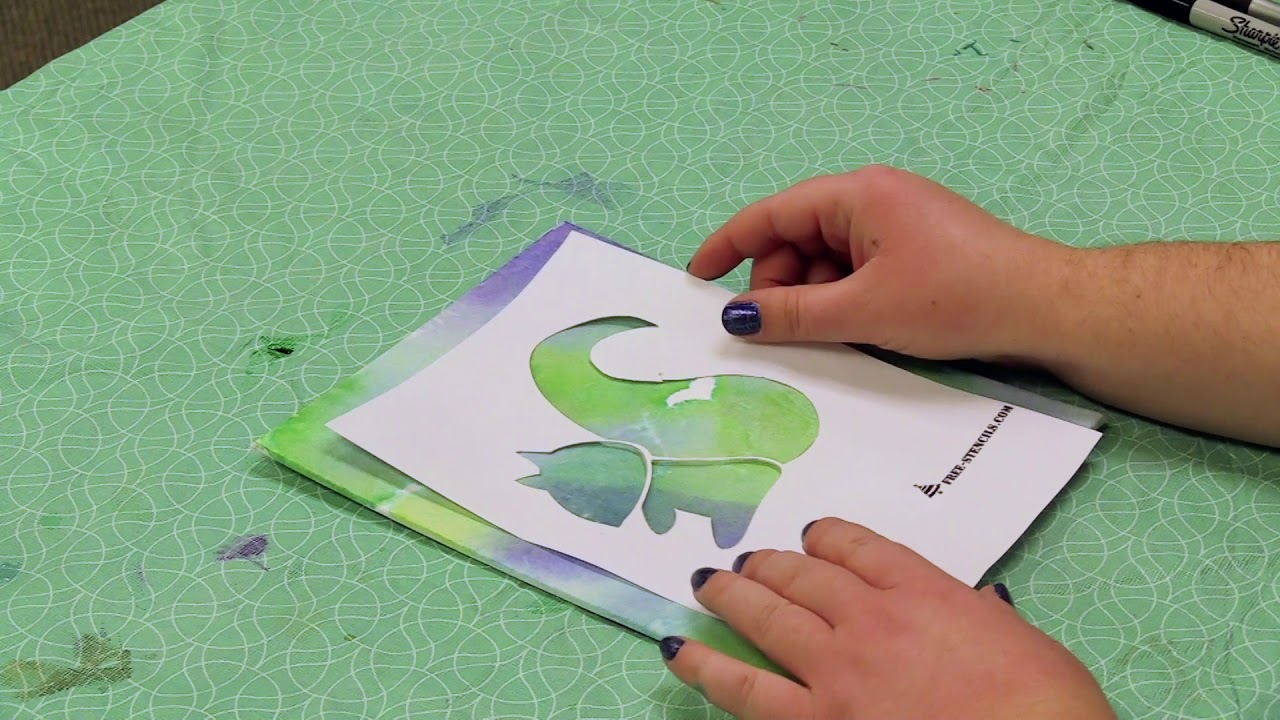 How to Make Bleeding Tissue Paper Art