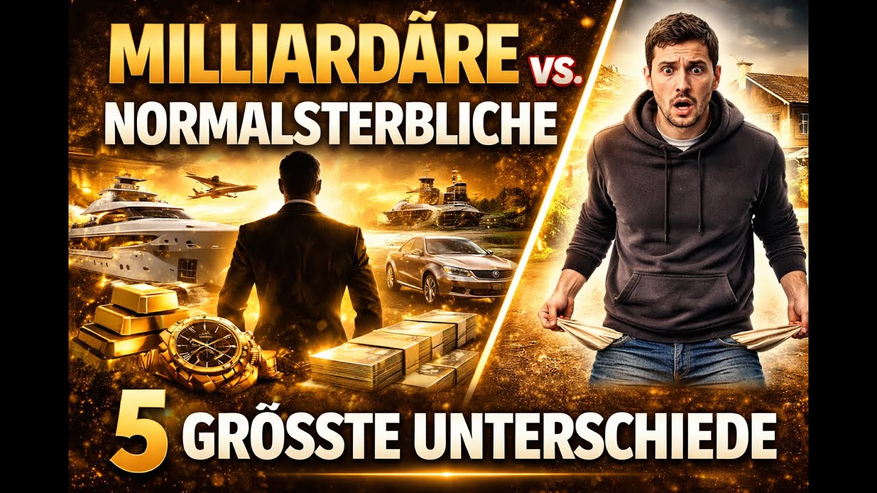 5 GEHEIMNISSE der Reichen, die Normalsterbliche niemals verstehen!