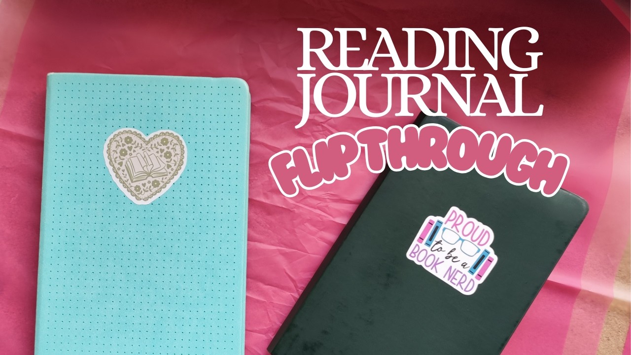 2025 Reading Journal Flip Through