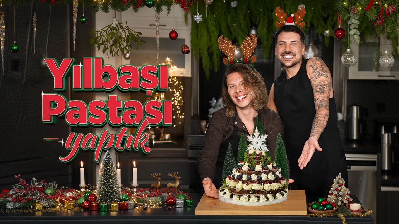 YILBAŞI PASTASI YAPTIK