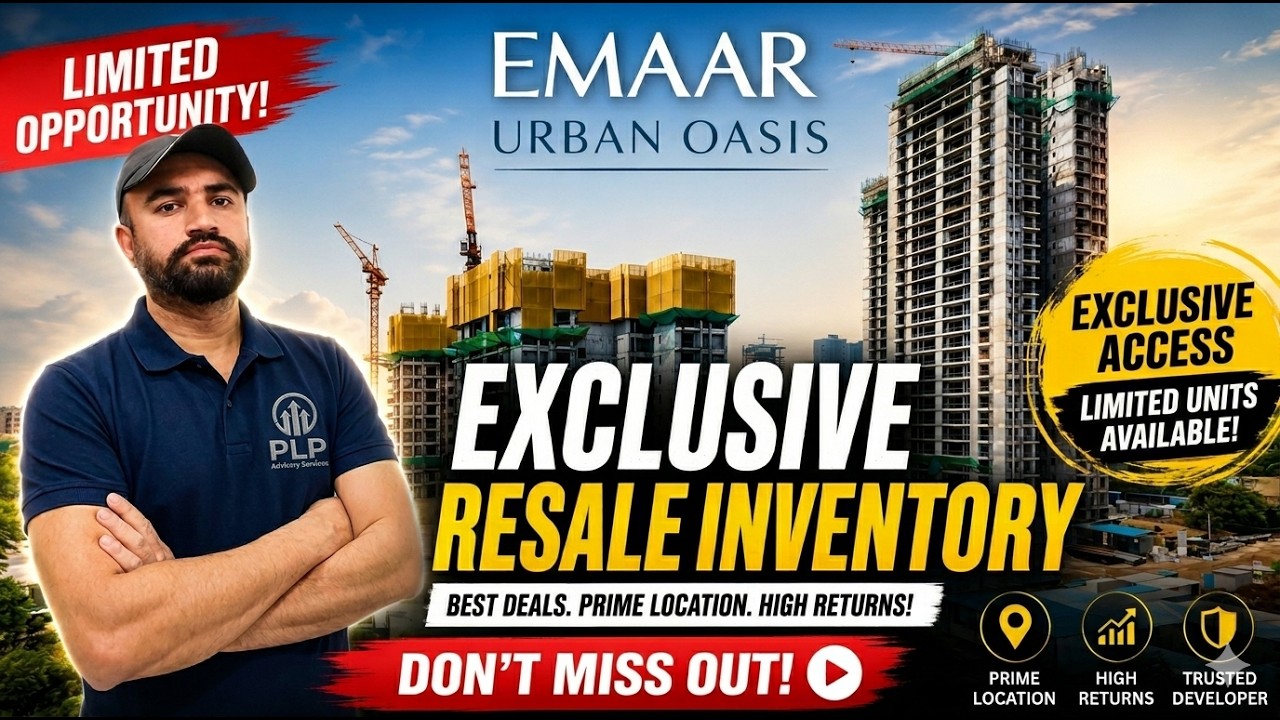 Emaar Urban Oasis Sector 62 Golf Course extension Gurgaon-2/3/4/BHK Apartments in Resale-Urban Oasis