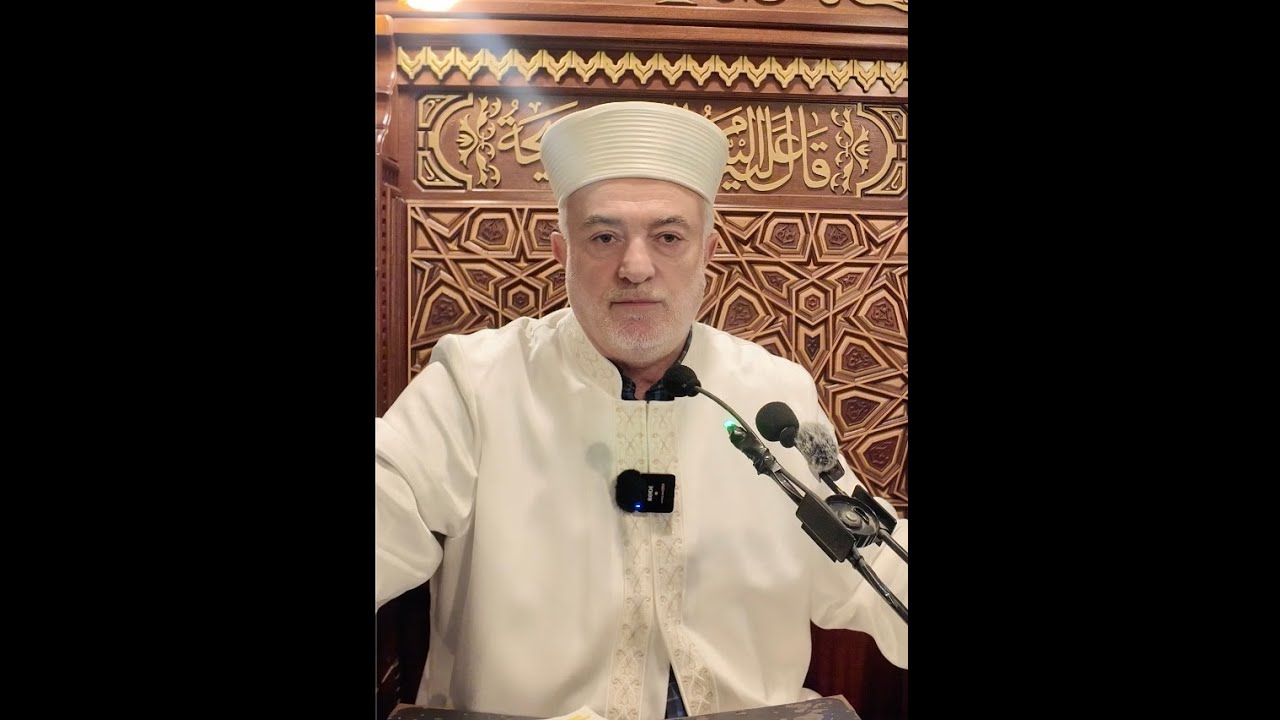 KADIKÖY OSMAN AĞA CAMİ VAAZI ( MÜMİN ÖFKESİNİ NASIL YÖNETİR )