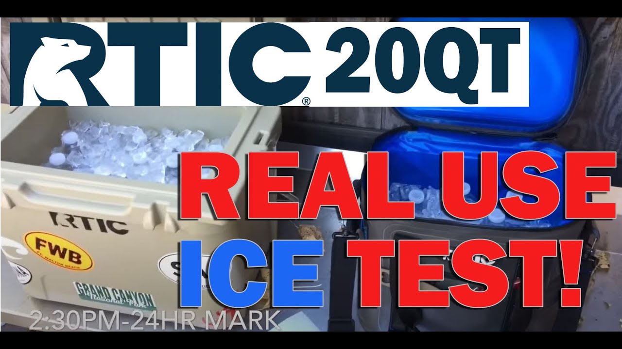 RTIC 20QT vs RTIC Softpak 20 Ice Retention Test