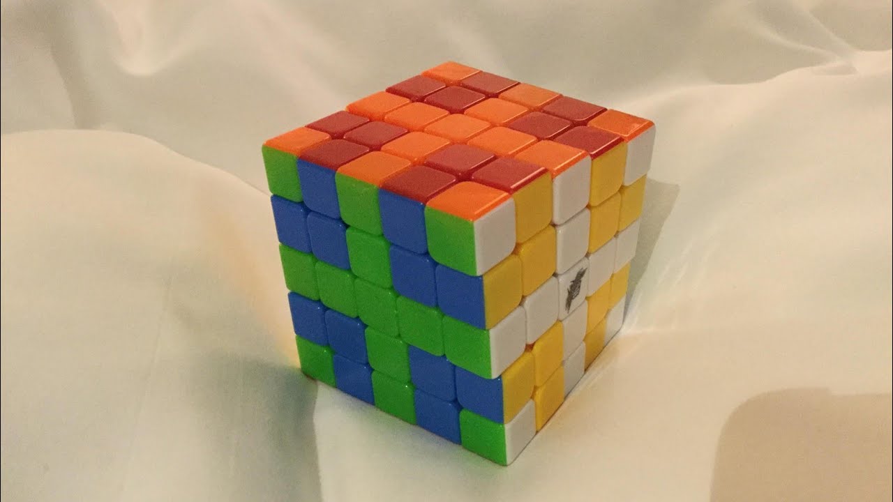 Awesome pattern on 5&times;5)cross pattern with algorithms#cubes