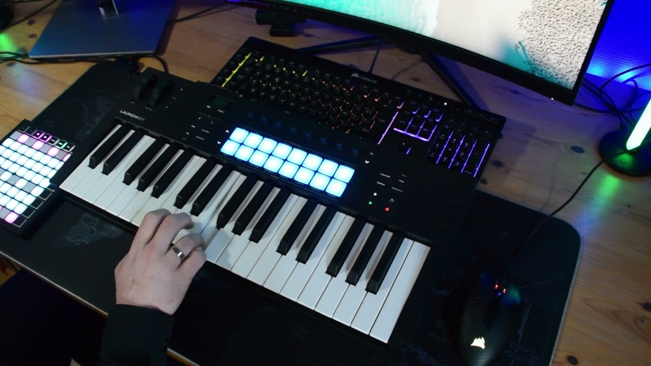 Daft Punk - Something About Us (Cover) / Novation Launchkey 37 mk4