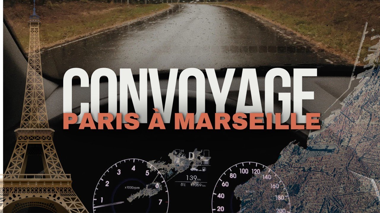CONVOYAGE AUTOMOBILE : DE PARIS À MARSEILLE 
