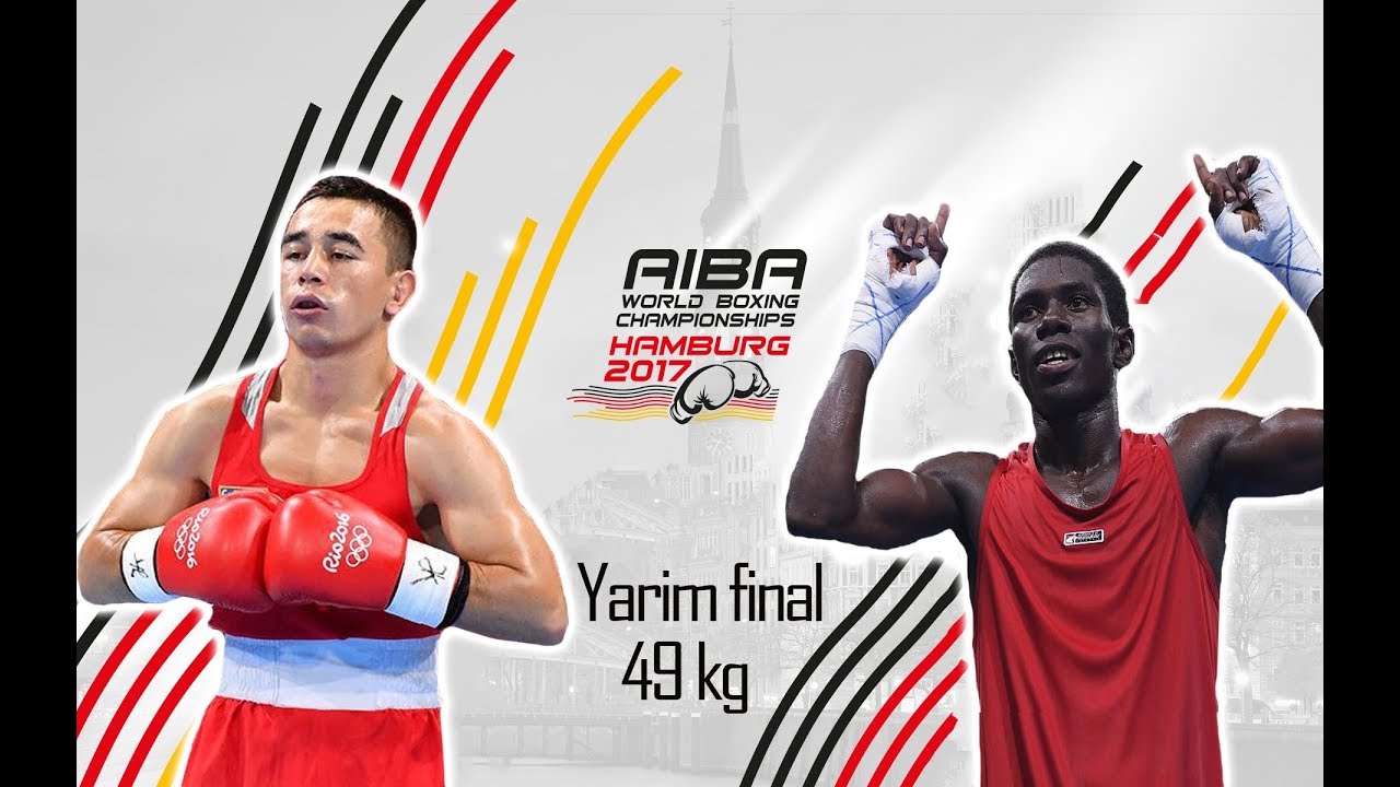 Boks. Jahon chempionati. Yarim final. 49 kg. Hasanboy Do'smatov vs Yuberxen Martines