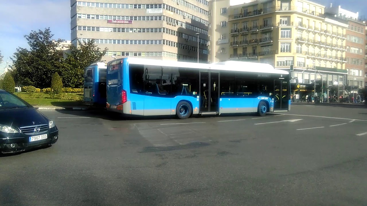 Emt Madrid Cuatro Caminos Diciembre 2017 Feliz año 2018 Happy new year!!!