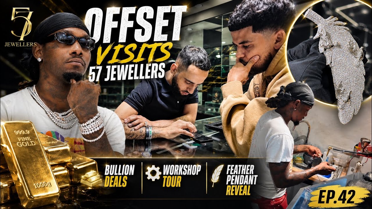 57 Jewellers - Offset Behind the Scenes, Platinum Feather Pendant & Bullion Deals with Ard Adz Ep.42