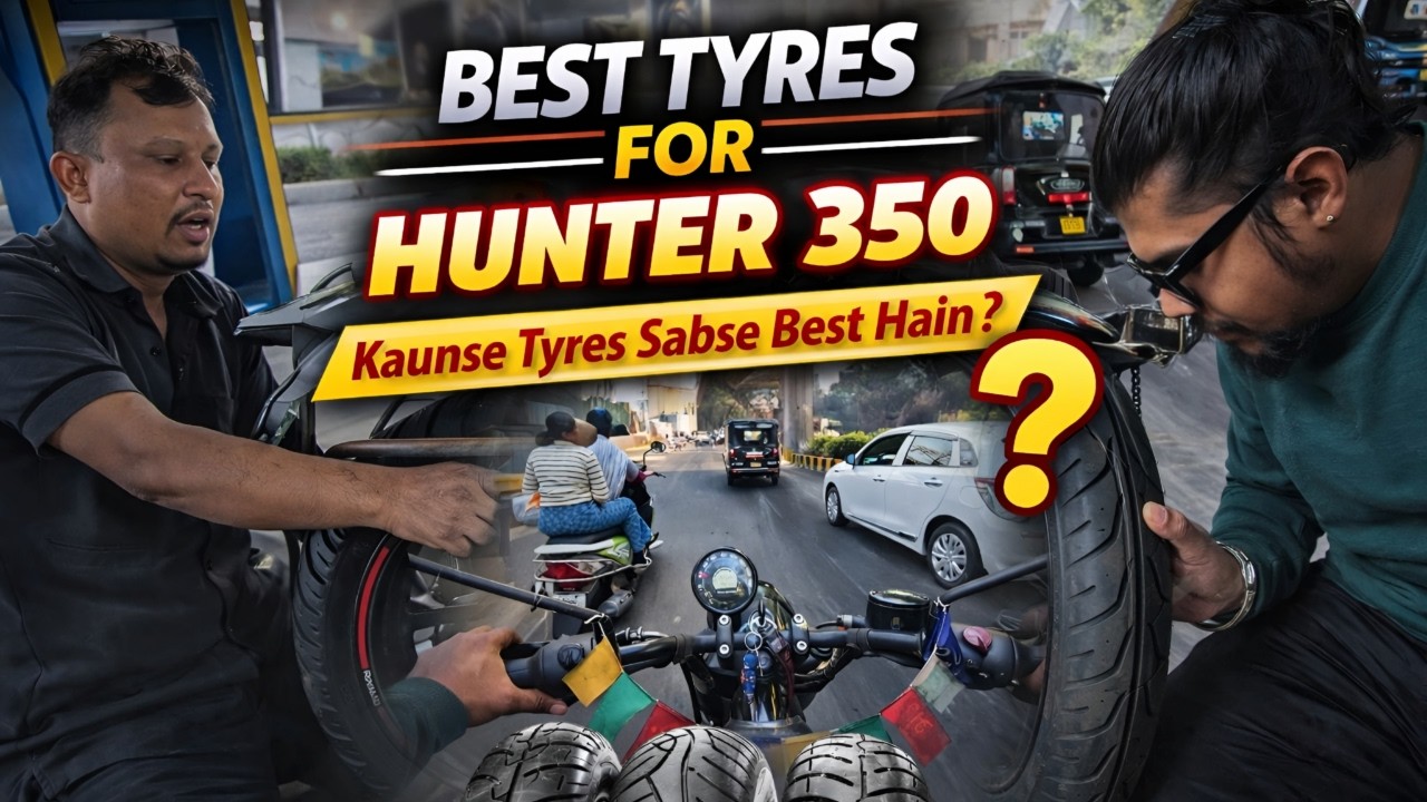 Best Tyres For HUNTER 350 bikes
