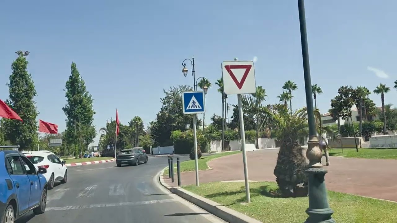 جمال ونظافة شوارع الرباط🇲🇦